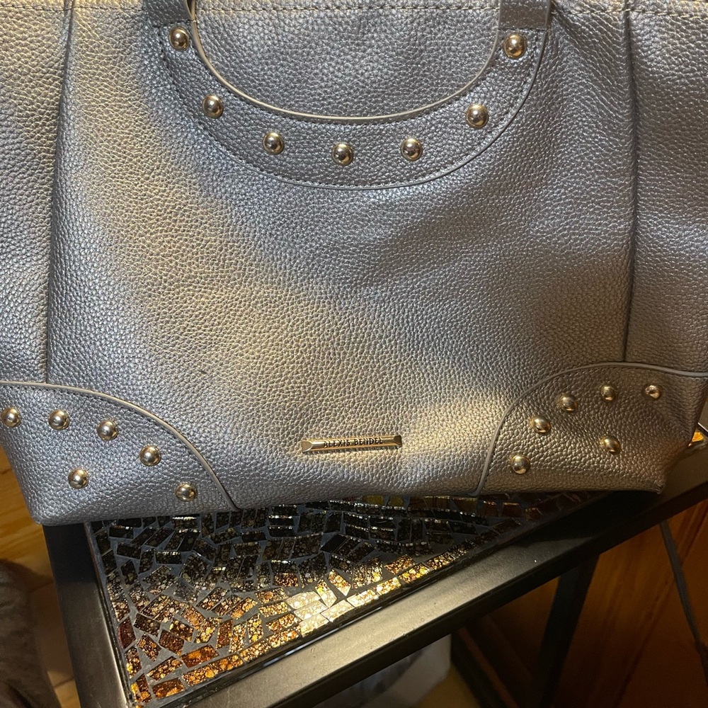 Silver Studded Handbag